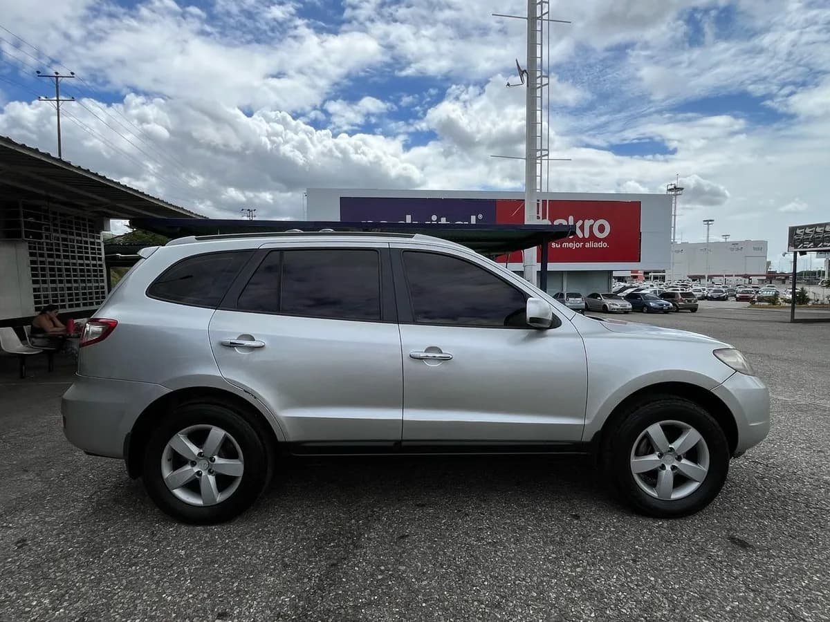Hyundai Santa Fe V6 2008 Plateado