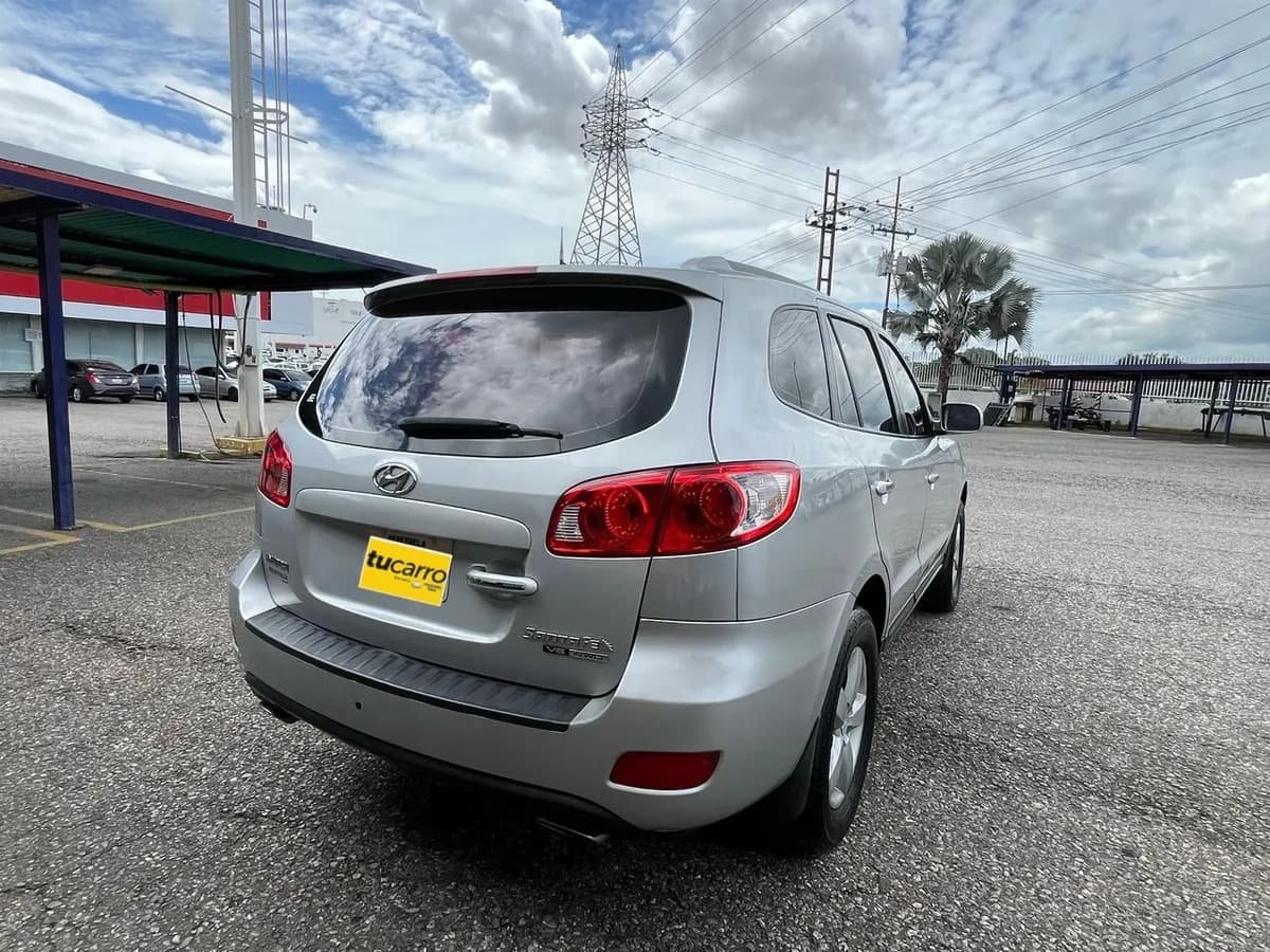 Hyundai Santa Fe V6 2008 Plateado