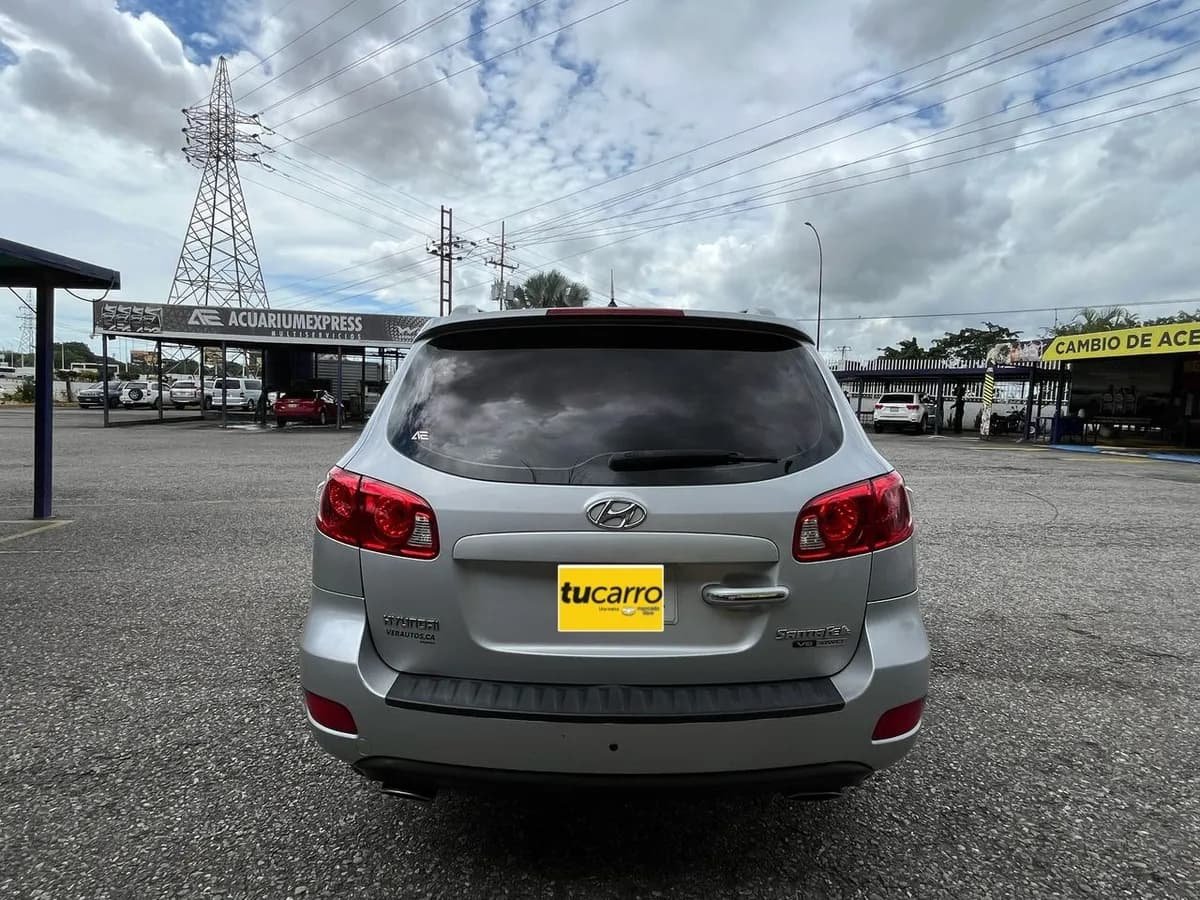 Hyundai Santa Fe V6 2008 Plateado