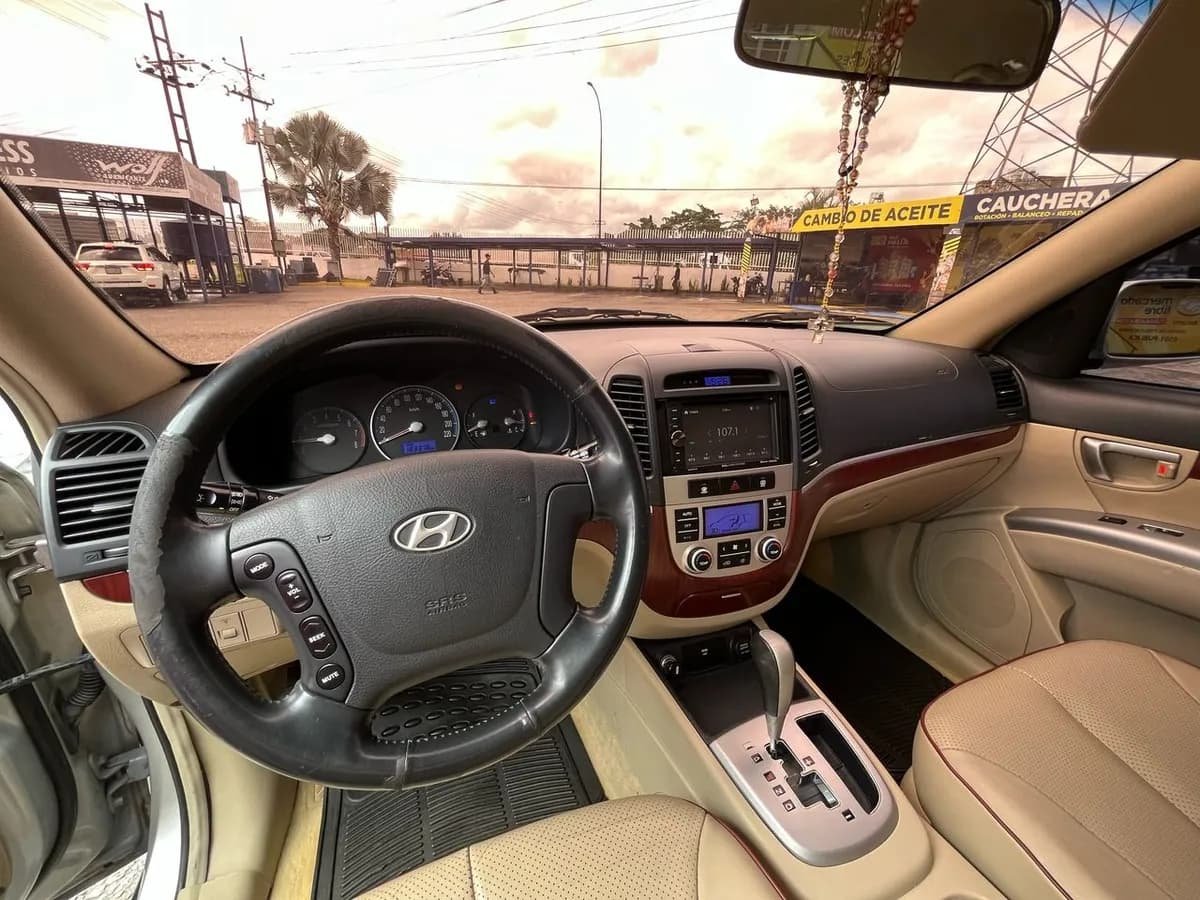 Hyundai Santa Fe V6 2008 Plateado