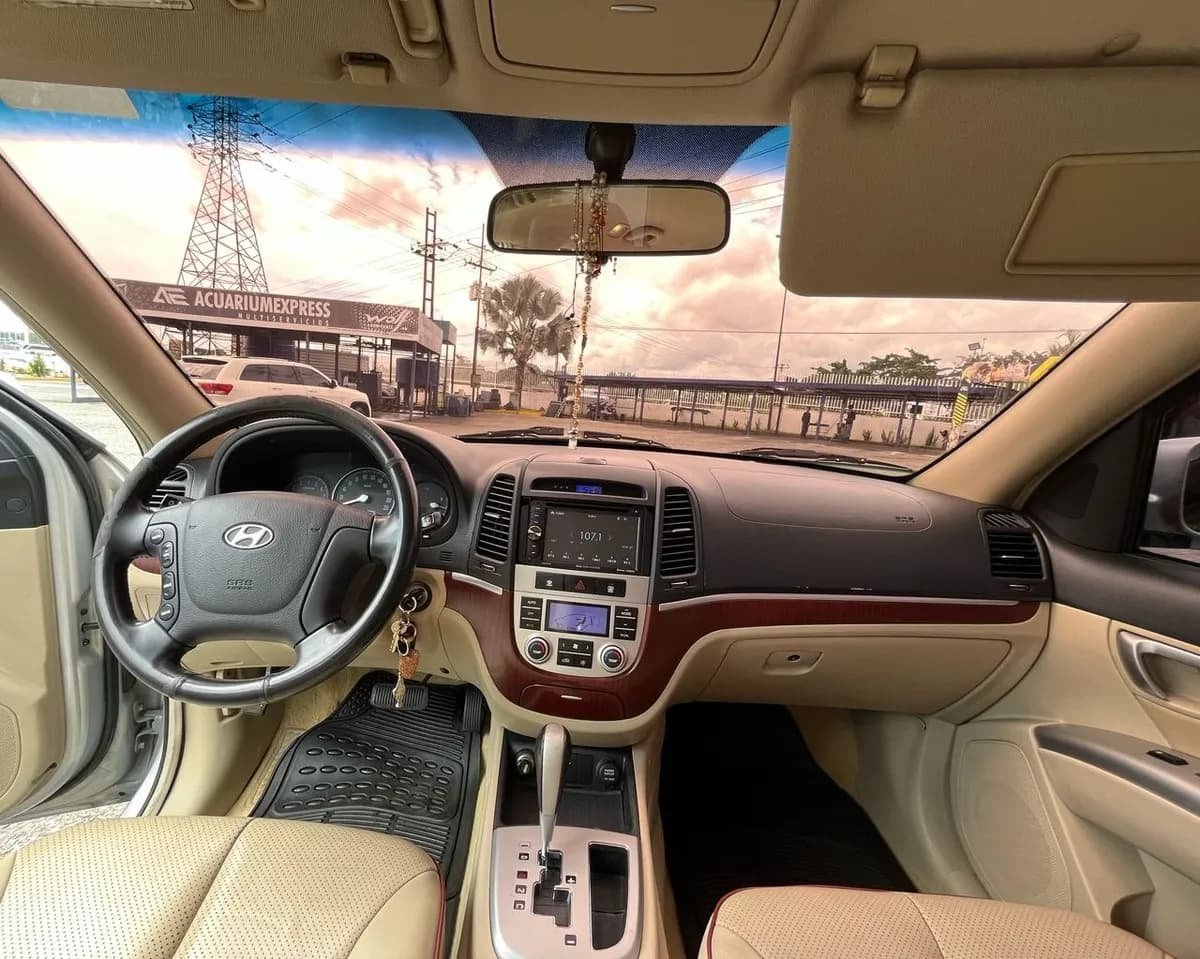 Hyundai Santa Fe V6 2008 Plateado
