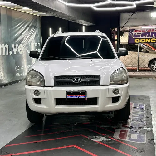 Hyundai Tucson 2007 Blanco Caracas