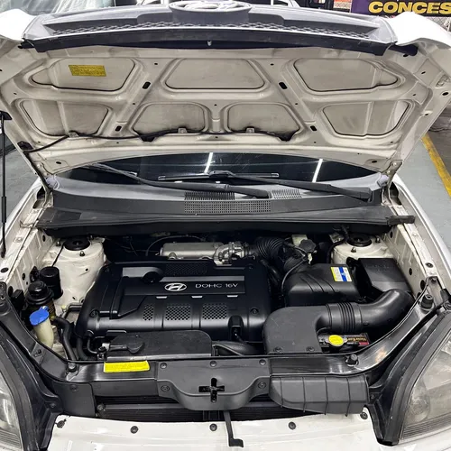 Hyundai Tucson 2007 Blanco Caracas