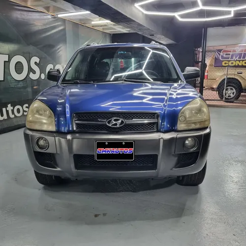 Hyundai Tucson 2007 Azul Caracas