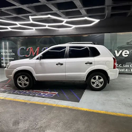 Hyundai Tucson 2007 Blanco Caracas