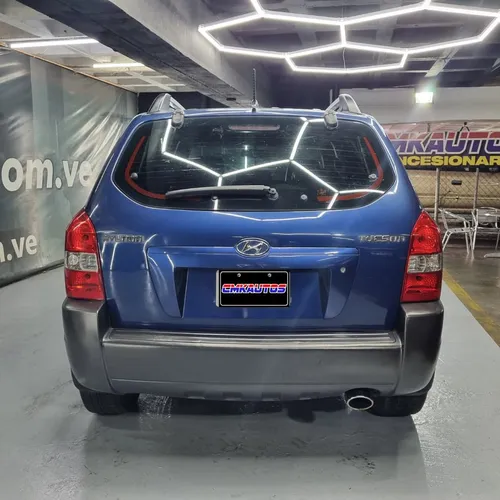 Hyundai Tucson 2007 Azul Caracas