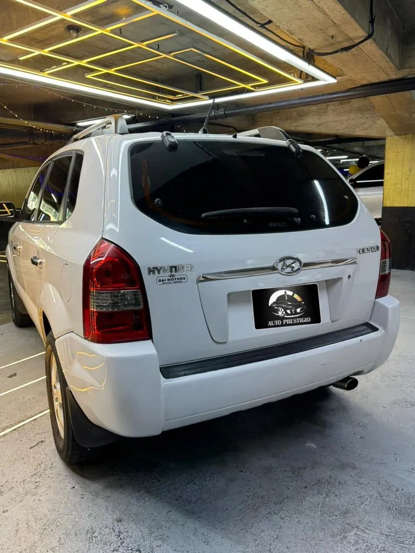 Hyundai Tucson 2007 Blanco Caracas