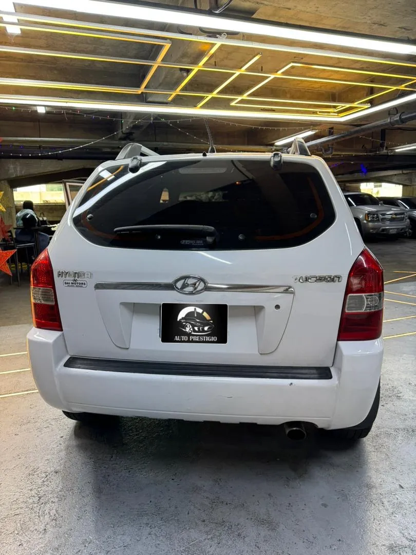 Hyundai Tucson 2007 Blanco Caracas