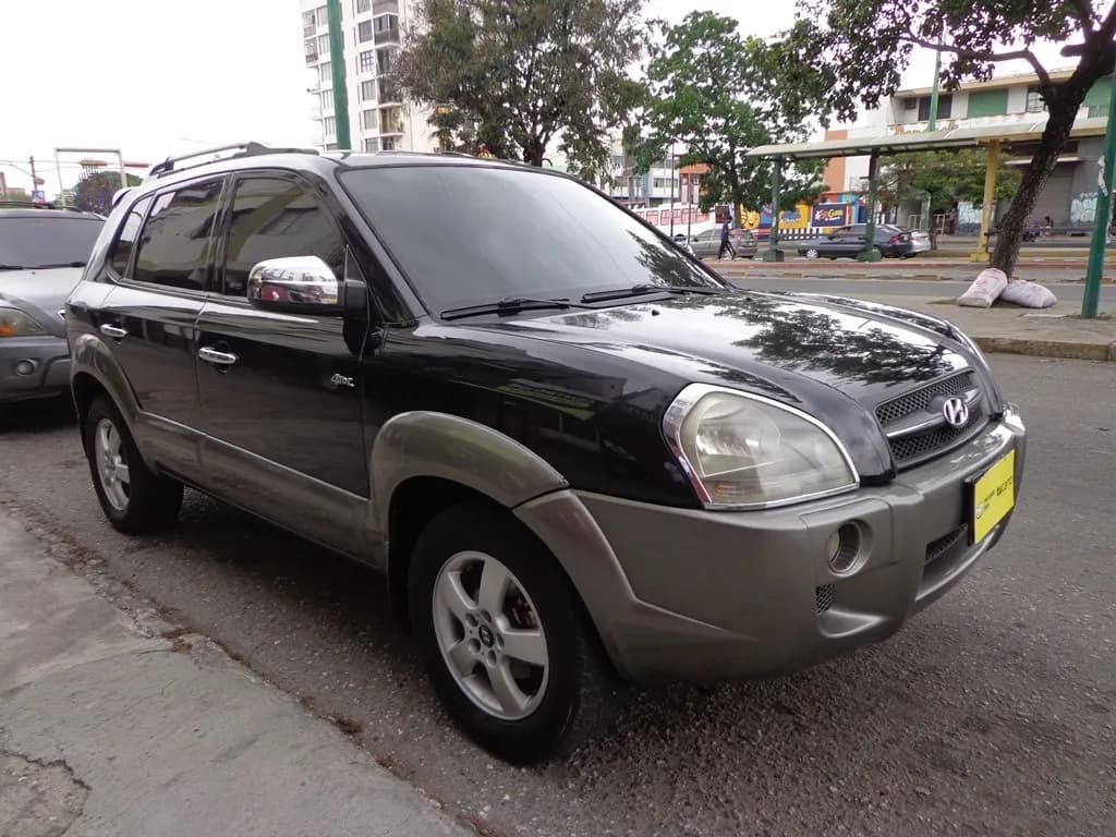 Hyundai Tucson GL 2008 Negro