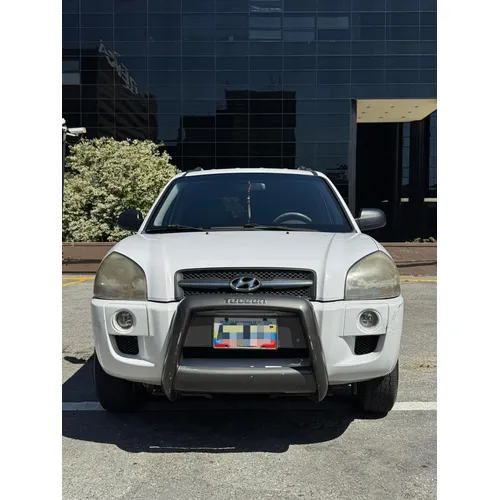 Hyundai Tucson 2007 Blanco Caracas