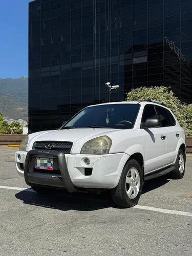 Hyundai Tucson 2007 Blanco Caracas