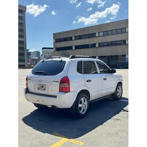Hyundai Tucson 2007 Blanco Caracas