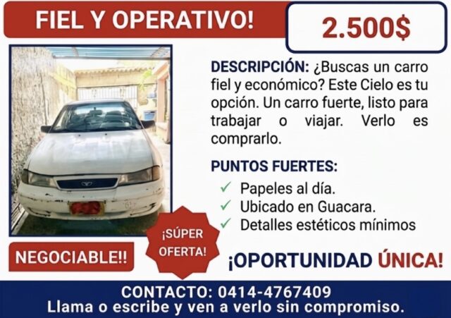 Daewoo 1999 Blanco Valencia
