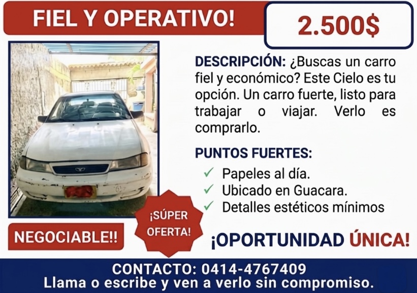 Daewoo 1999 Blanco Valencia