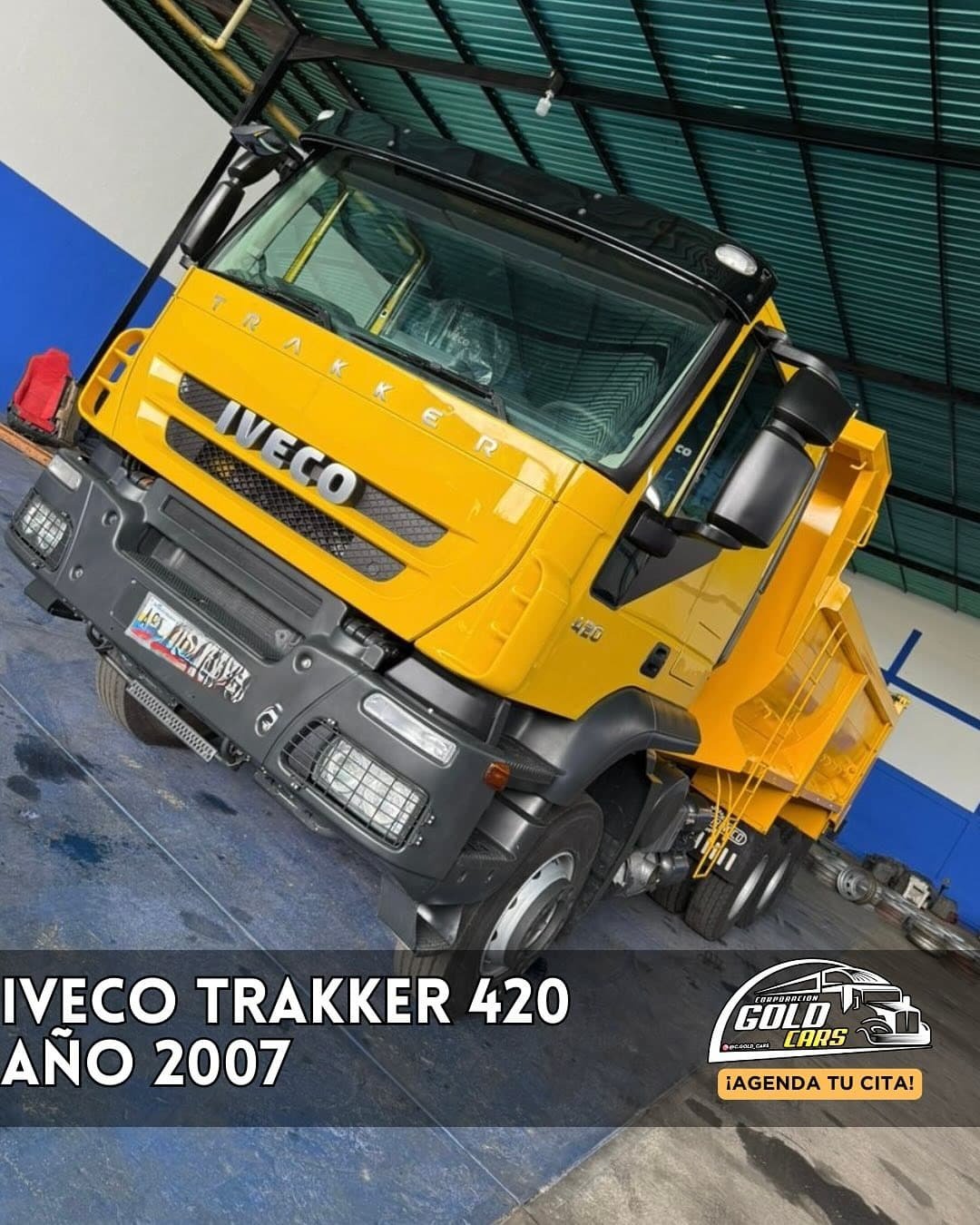 Iveco Trakker 420 modelo 2007 Amarillo