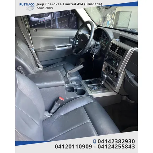 Jeep Cherokee Limited 2009 Plateado Caracas