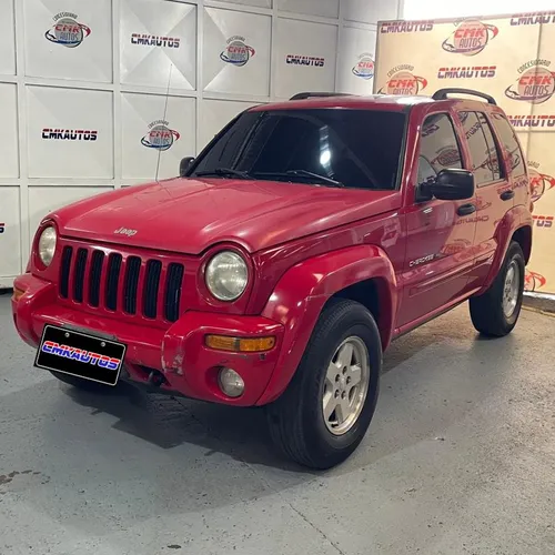 Jeep Cherokee Liberty Limited 2002 Rojo San Antonio