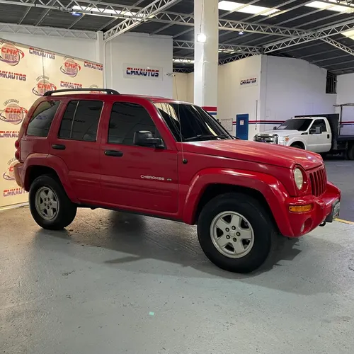 Jeep Cherokee Liberty Limited 2002 Rojo San Antonio