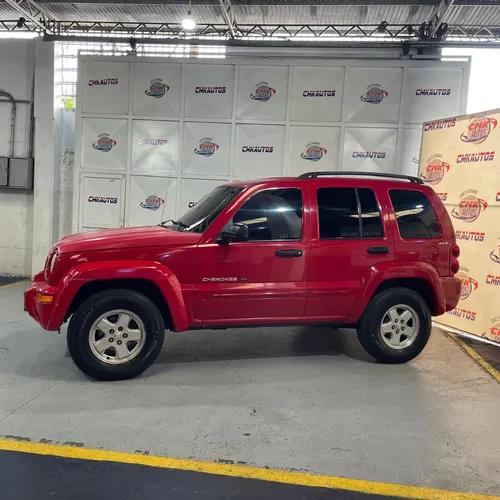 Jeep Cherokee Liberty Limited 2002 Rojo San Antonio