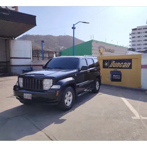 Jeep Cherokee Sport 2009 Negro Lechería