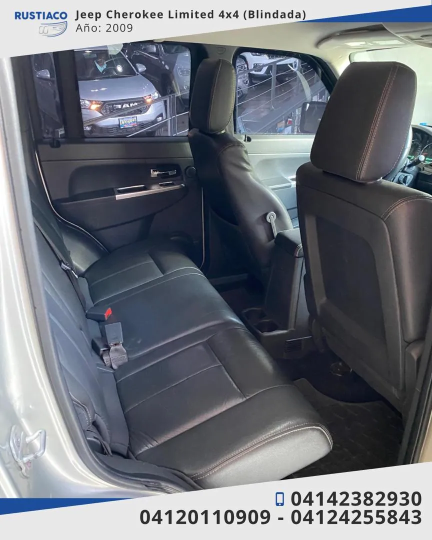 Jeep Cherokee Limited 2009 Plateado Caracas