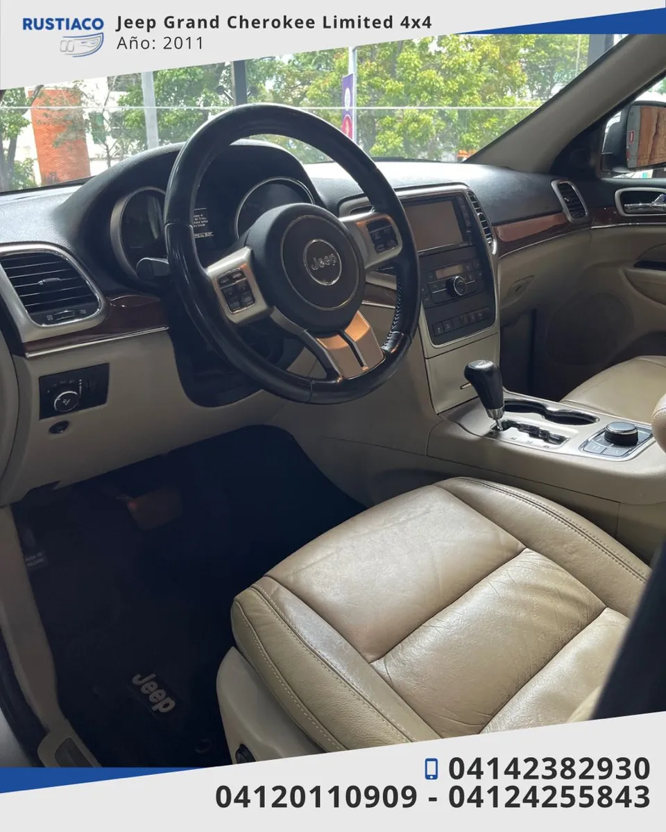 Jeep Grand Cherokee Limited 2011 Plateado Caracas