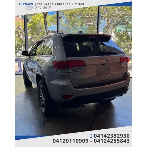 Jeep Grand Cherokee Limited 2017 Plateado Caracas