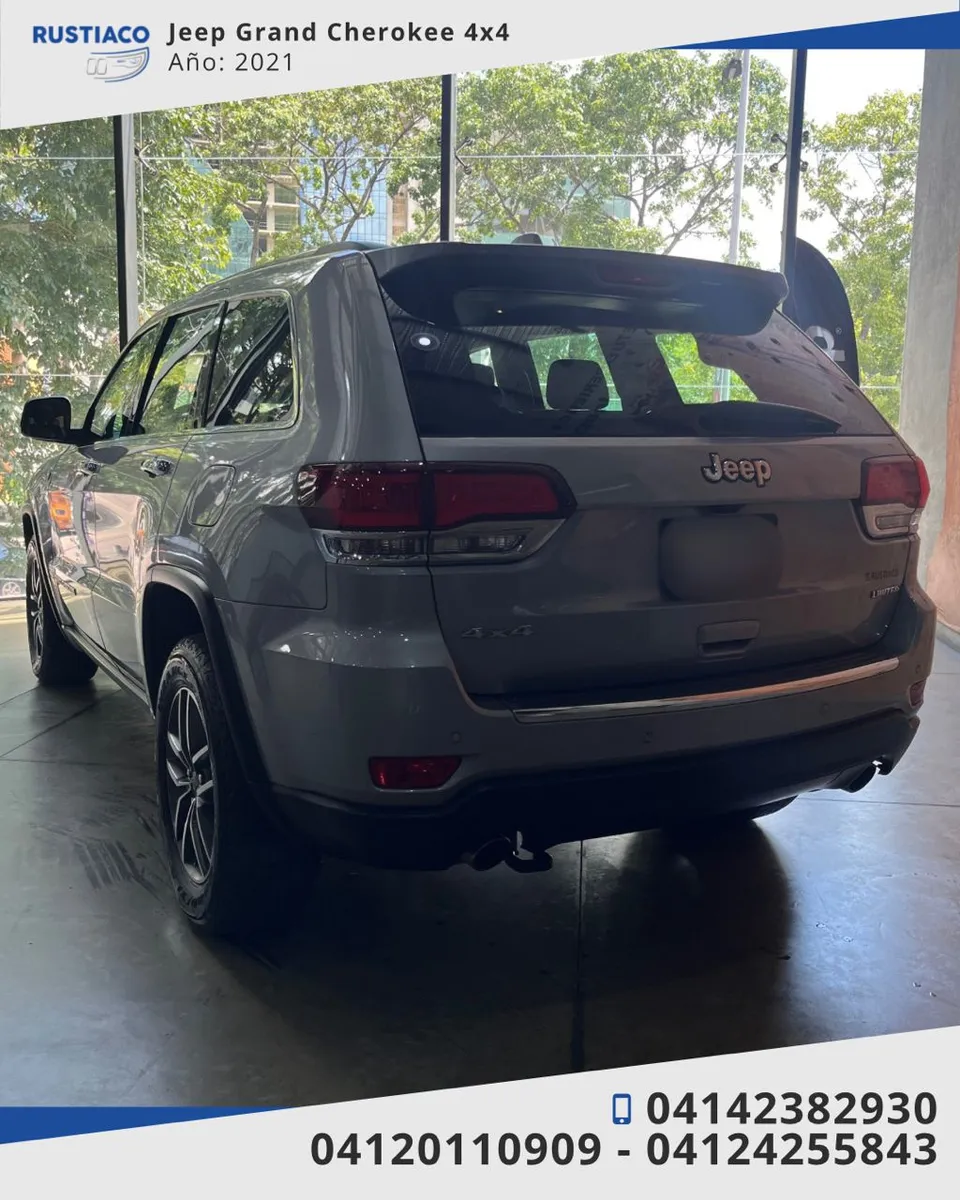 Jeep Grand Cherokee Limited 2021 Plateado Caracas