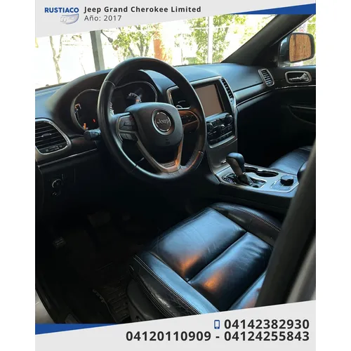 Jeep Grand Cherokee Limited 2017 Plateado Caracas