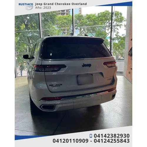 Jeep Grand Cherokee Overland 2023 Plateado Caracas