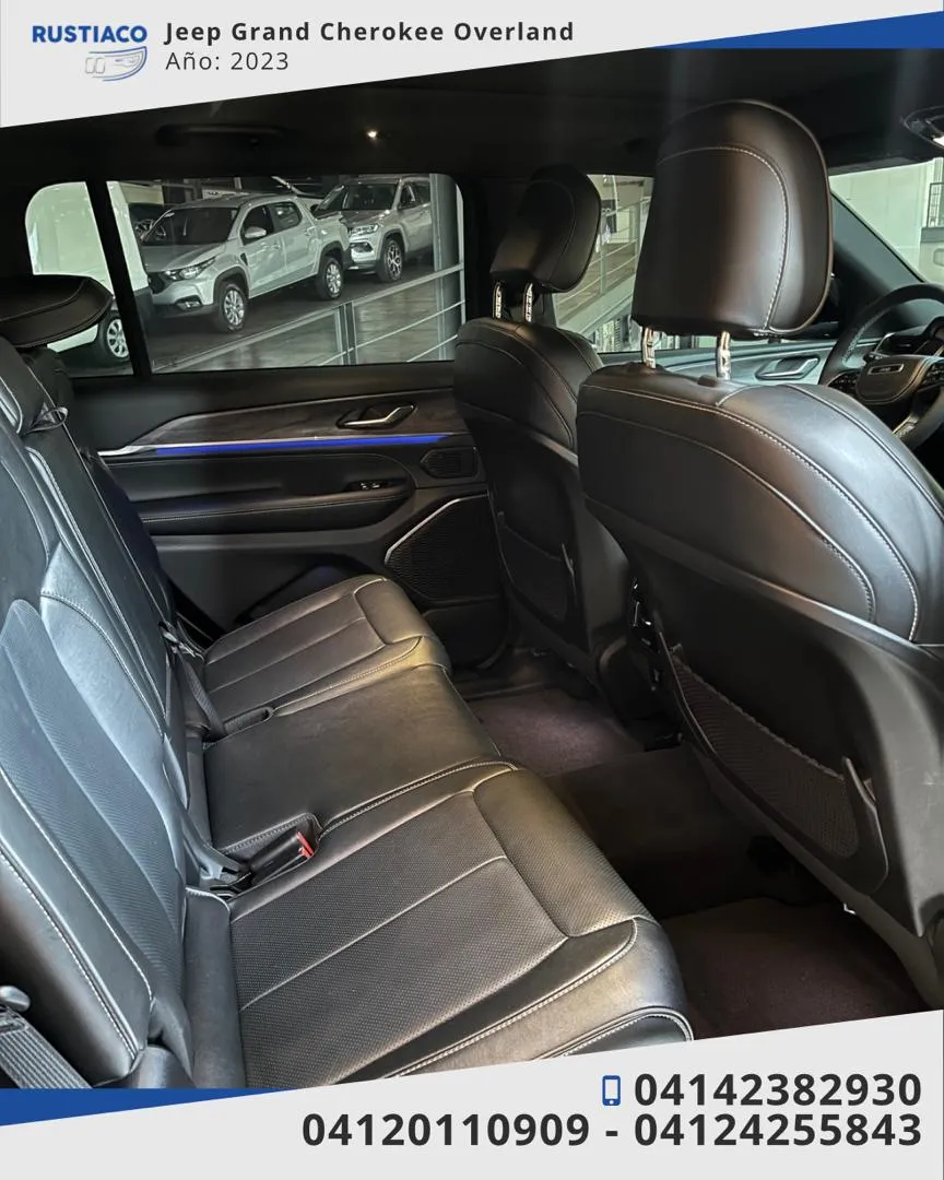 Jeep Grand Cherokee Overland 2023 Negro Caracas