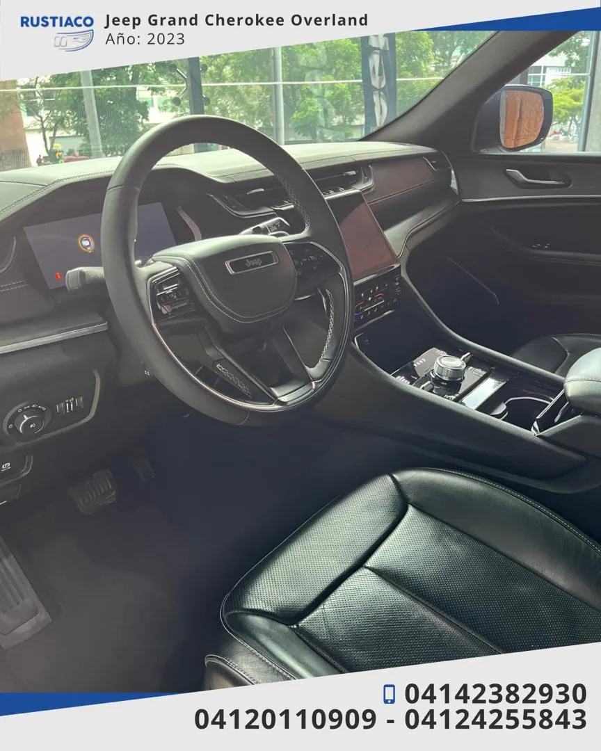 Jeep Grand Cherokee Overland 2023 Plateado Caracas