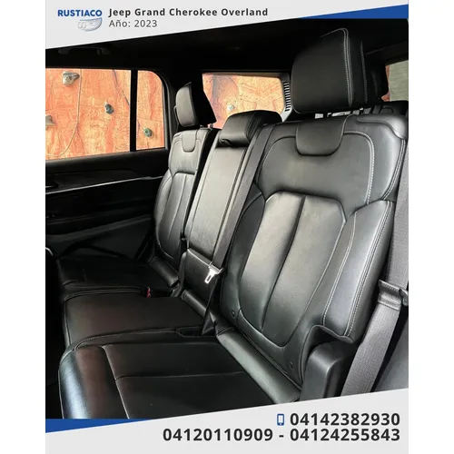 Jeep Grand Cherokee Overland 2023 Plateado Caracas