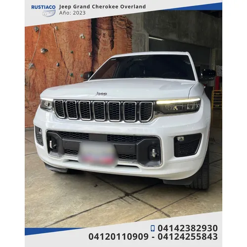 Jeep Grand Cherokee Overland L 2023 Blanco Caracas