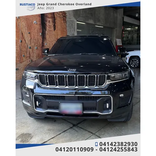 Jeep Grand Cherokee Overland L 2023 Negro Caracas