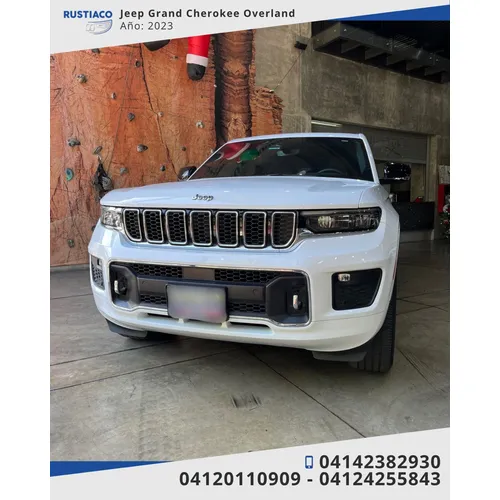 Jeep Grand Cherokee Overland L 2023 Blanco Caracas