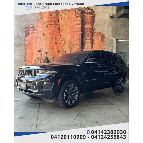 Jeep Grand Cherokee Overland L 2023 Negro Caracas