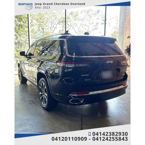 Jeep Grand Cherokee Overland L 2023 Negro Caracas