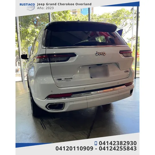 Jeep Grand Cherokee Overland L 2023 Blanco Caracas