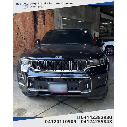 Jeep Grand Cherokee Overland L 2023 Negro Caracas