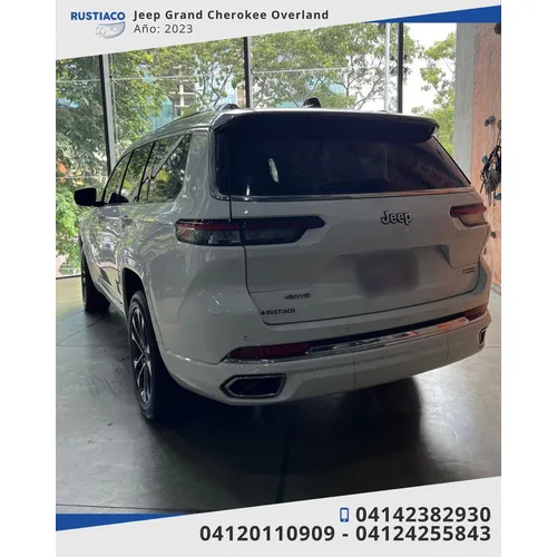 Jeep Grand Cherokee Overland L 2023 Blanco Caracas