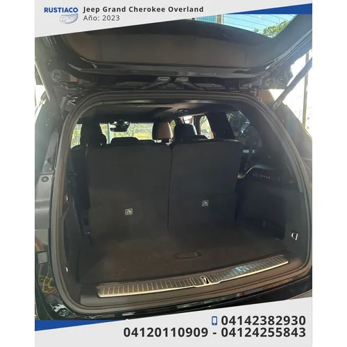 Jeep Grand Cherokee Overland L 2023 Negro Caracas