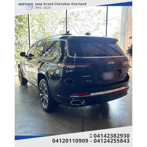 Jeep Grand Cherokee Overland L 2023 Negro Caracas