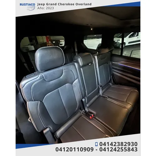 Jeep Grand Cherokee Overland L 2023 Negro Caracas
