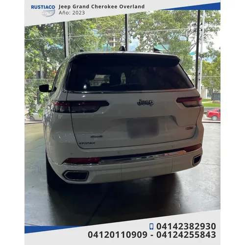 Jeep Grand Cherokee Overland L 2023 Blanco Caracas