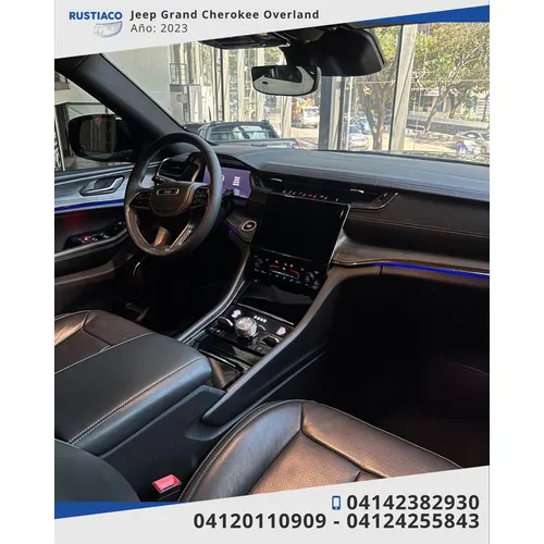 Jeep Grand Cherokee Overland L 2023 Negro Caracas
