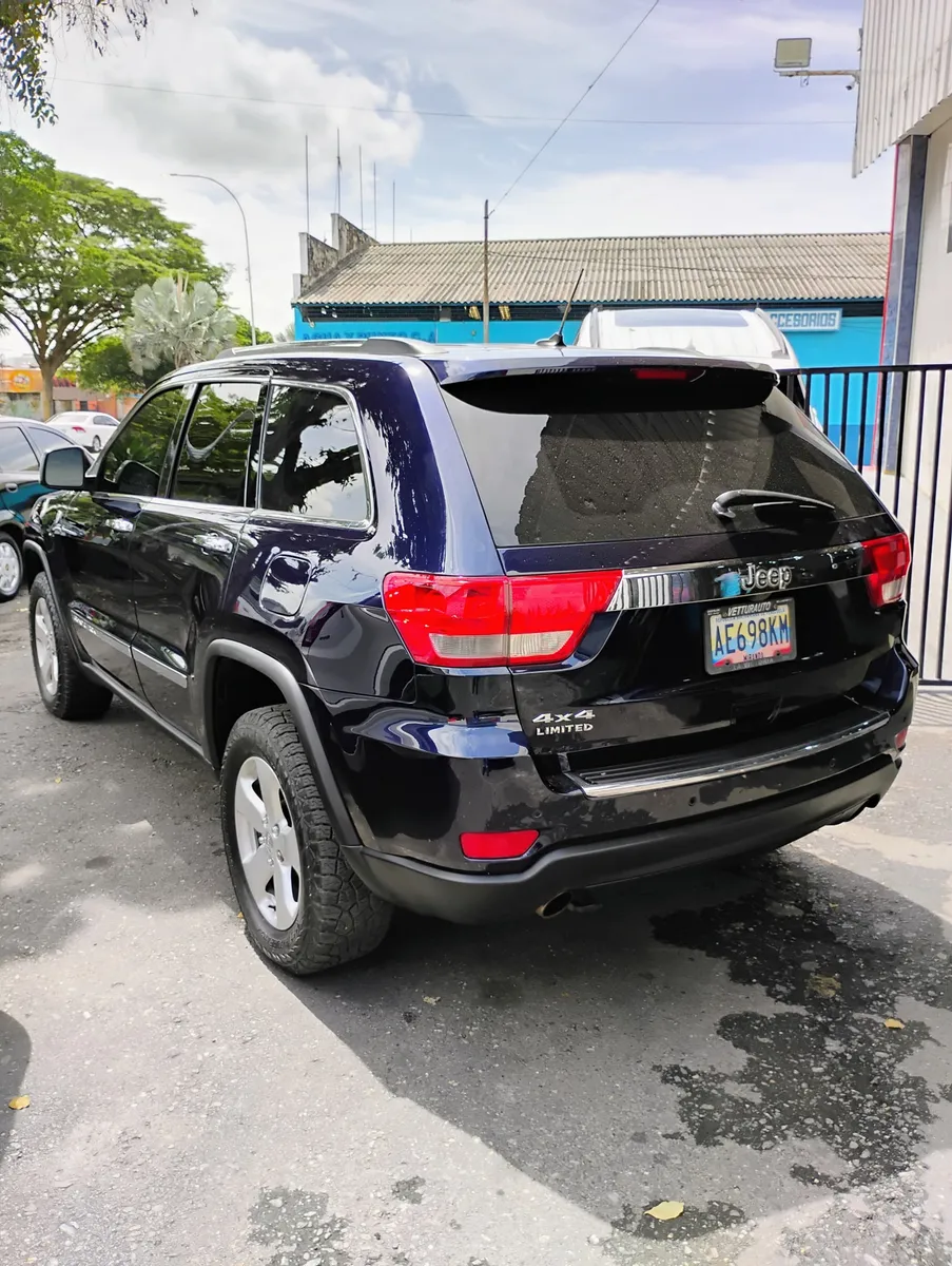 Jeep Grand Cherokee Limited 2012 Azul Maracay