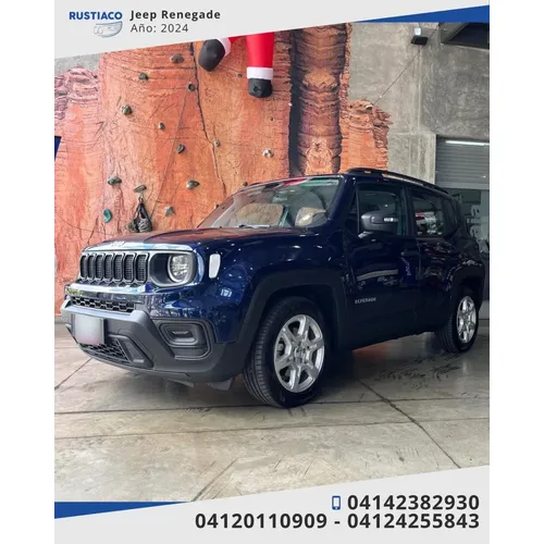 Jeep Renegade 2024 Azul Caracas