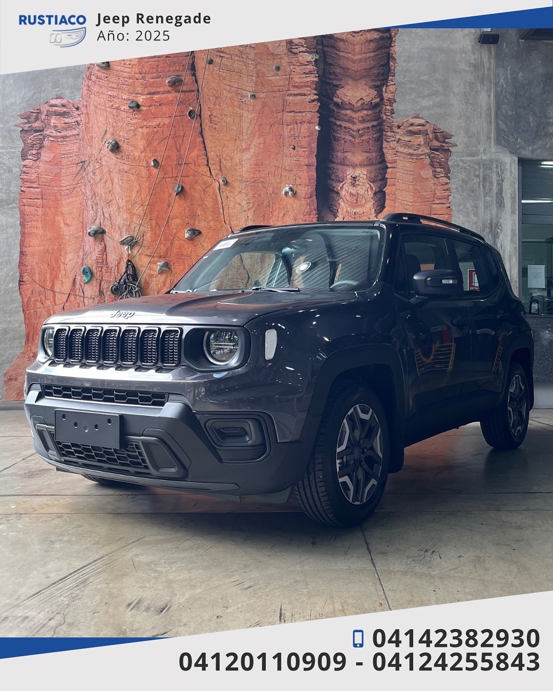 Jeep Renegade 2025 Gris Caracas