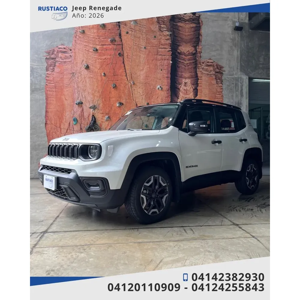 Jeep Renegade 2024 Azul Caracas